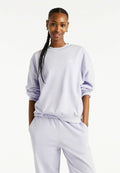 New Balance SPORT ESSENTIALS FRENCH TERRY CREW. - Sweatshirt - smoked violet