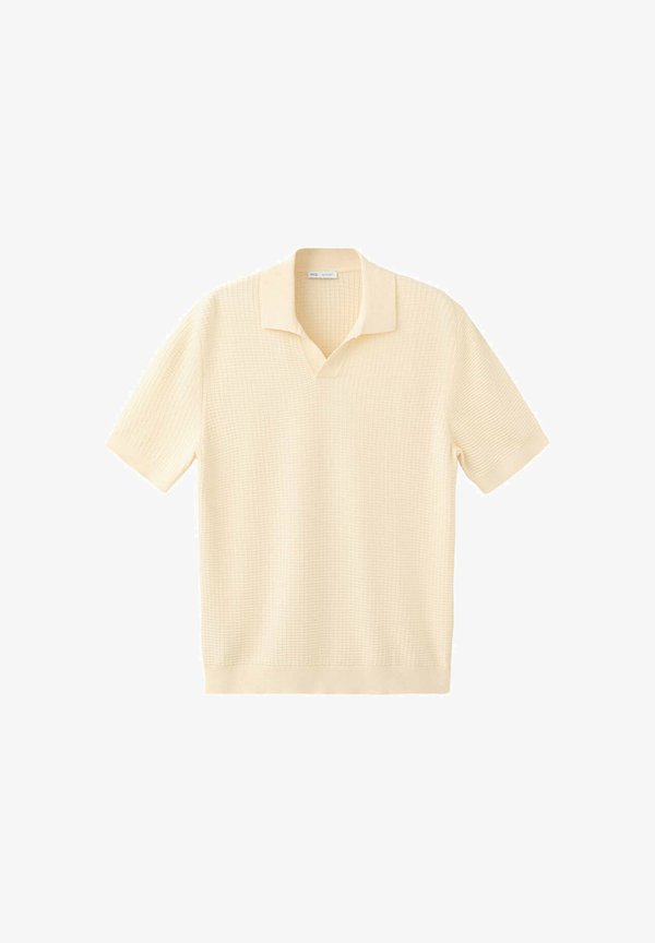 Mango ADULT - Polo shirt - light yellow