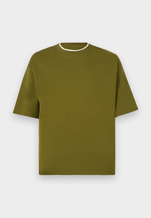 Selected SLHRELAXFELIX CONTRAST O NECK TEE