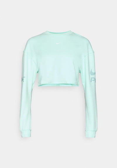 Nike Performance CREW - Sweatshirt - mint foam/cannon/white