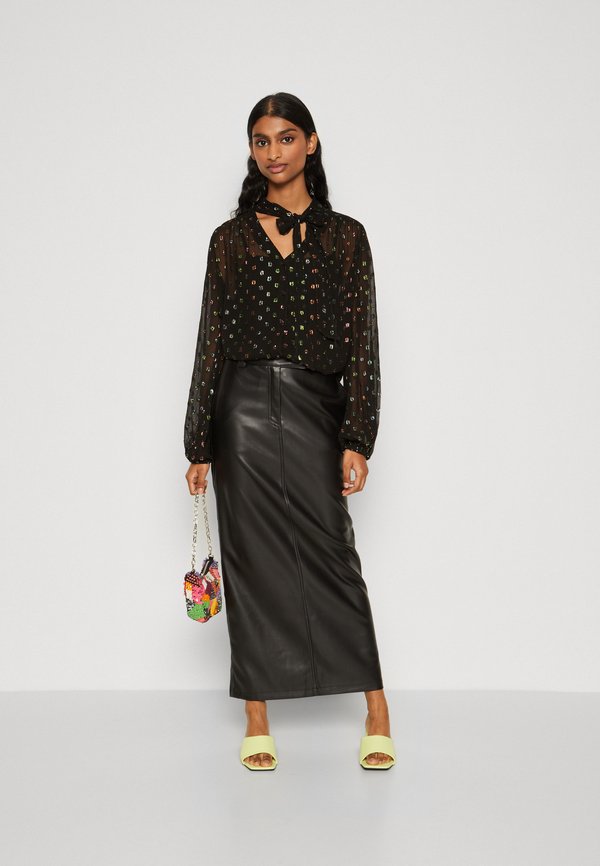 Never Fully Dressed Petite SPARKLE BOW FLORA BLOUSE