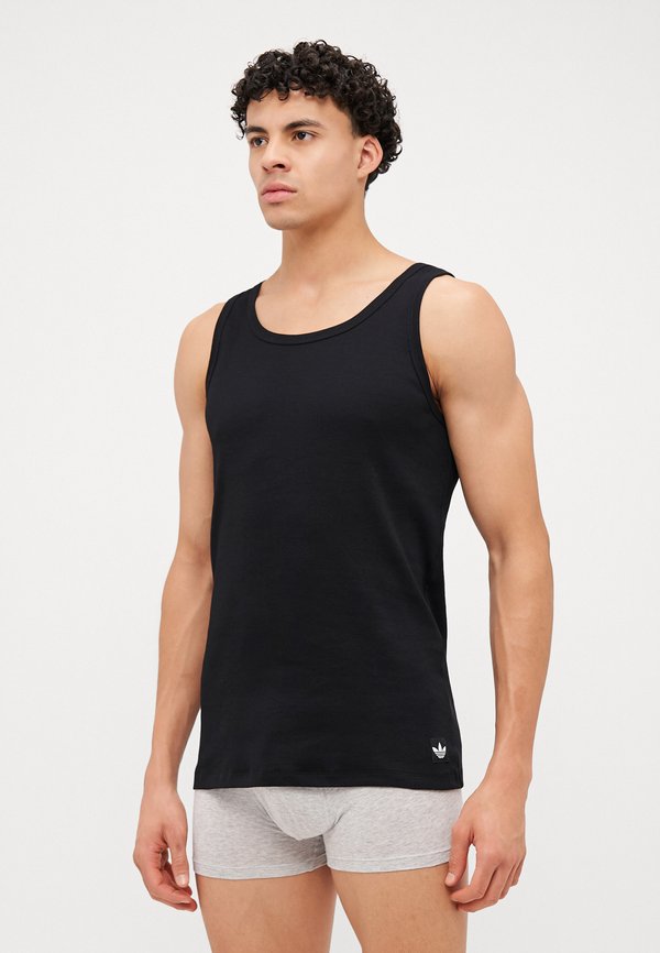 adidas Originals TOP 2 PACK - Undershirt - black
