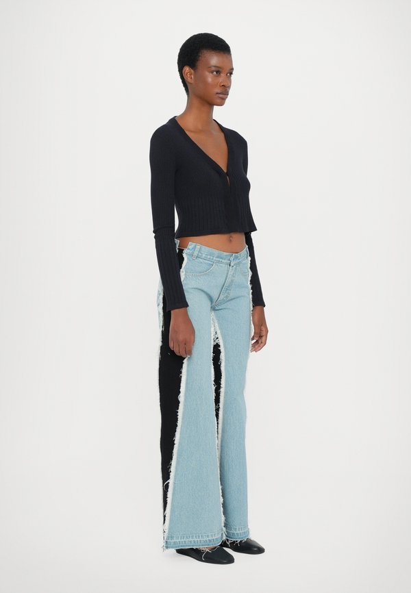 Ksenia Schnaider VINTAGE EFFECT WITH CONTRAST SIDE PANELS