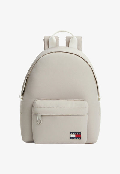 Tommy Jeans ESSENTIAL LOGO DOME - Rucksack - stone