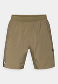 adidas Performance TECH ESSENTIALS WORKOUT  3 STRIPES - Sports shorts - olive strata