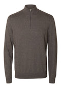 Selected SLHBERG LS HALF ZIP NOOS