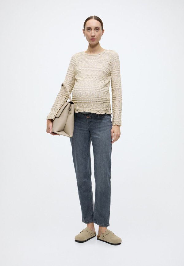 ONLY MATERNITY OLMELKE LIFE LS PULLOVER KNT NCA