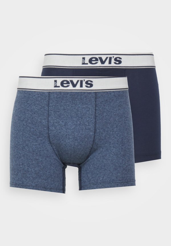 Levi's® MEN VINTAGE HEATHER BRIEF 2 PACK - Boxer briefs - navy