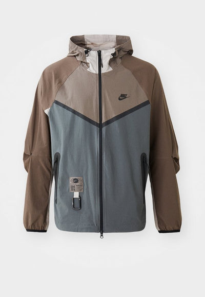 Nike Sportswear TECH WOVEN - Training jacket - cave stone/college grey