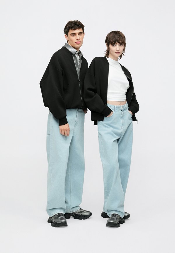YOURTURN by Zalando UNISEX SCUBA RELAXED FIT ZIP-UP SWEATSHIRT