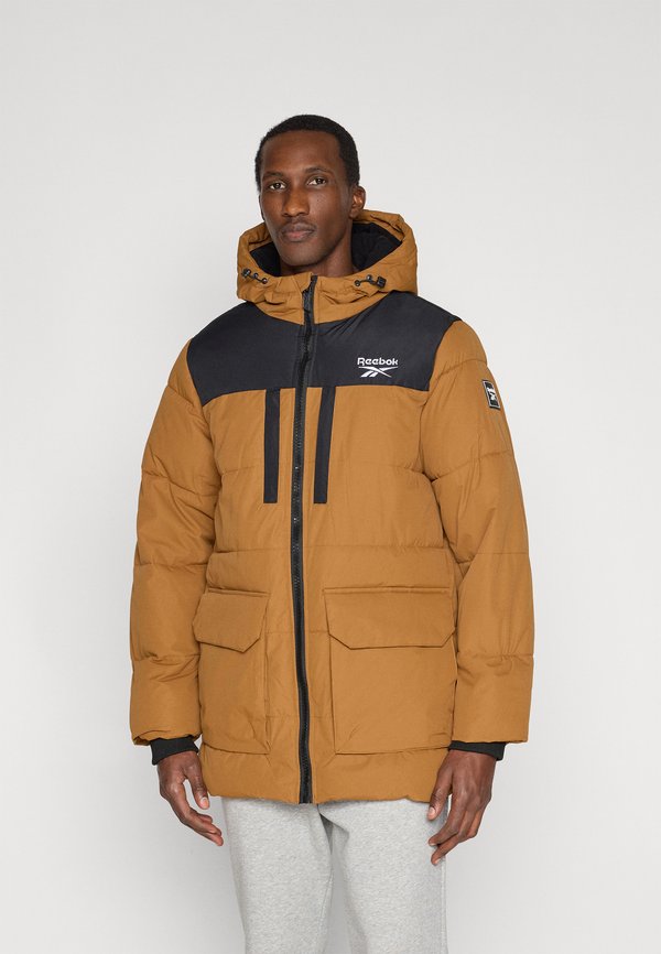 Reebok PARKA PUFFER JACKET - Winter jacket - timber