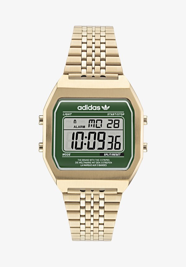 adidas Originals DIGITAL TWO - Digital watch - gold-coloured