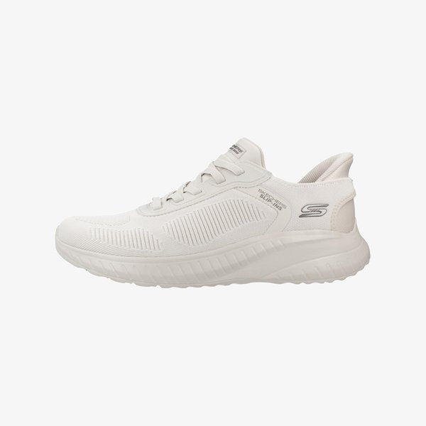 Skechers BOBS SQUAD CHAOS - Trainers - off white knit