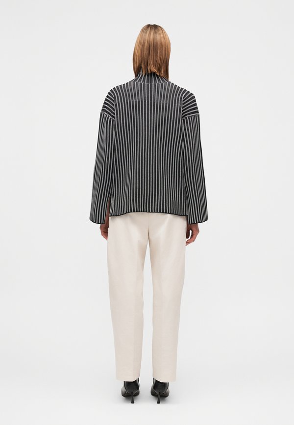 Proenza Schouler White Label ELYSIA SWEATER IN LADDER STRIPE