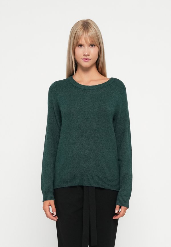 VILA VIRIL O-NECK L/S KNIT TOP - NOOS