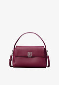 Calvin Klein EMBLEM HW PEBBLE SHOULDER BAG 25 - Handbag - alluring pink