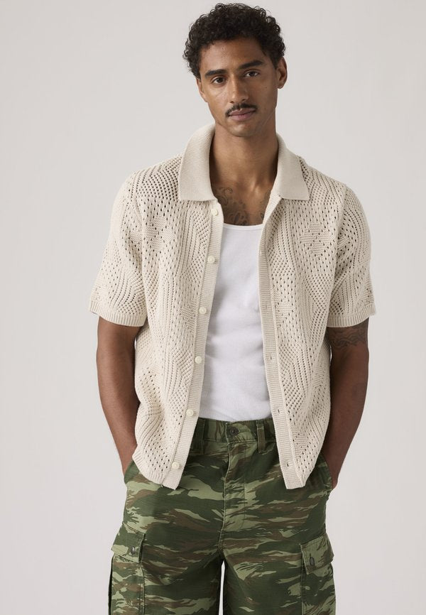Levi's® CAMP - Shirt - pumice stone