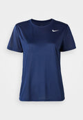 Nike Performance TEE - Sports T-shirt - midnight navy/white