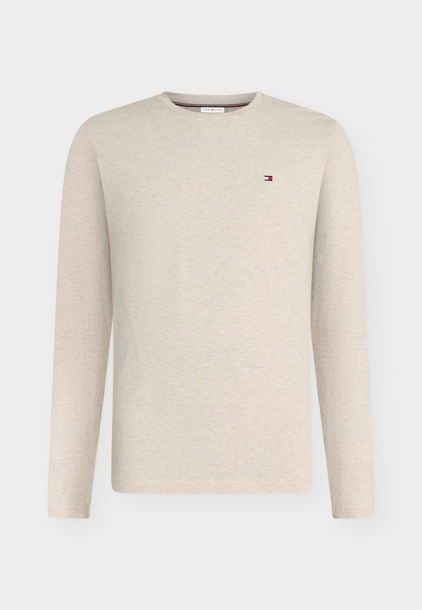 Tommy Hilfiger Long sleeved top - heathered oatmilk