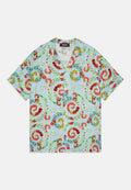 Versace INFORMAL SHIRT GIAVANESE FLOWERS BAROCCO UNISEX