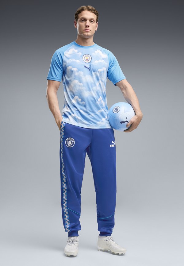 Puma MANCHESTER CITY KING ANTHEM HOSE - Club wear - speedy blue- white