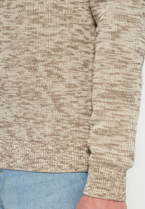 Selected SLHDANE LS KNIT STRUCTURE CREW NECK NOOS