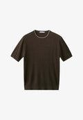 Mango ADULT - Basic T-shirt - dark brown