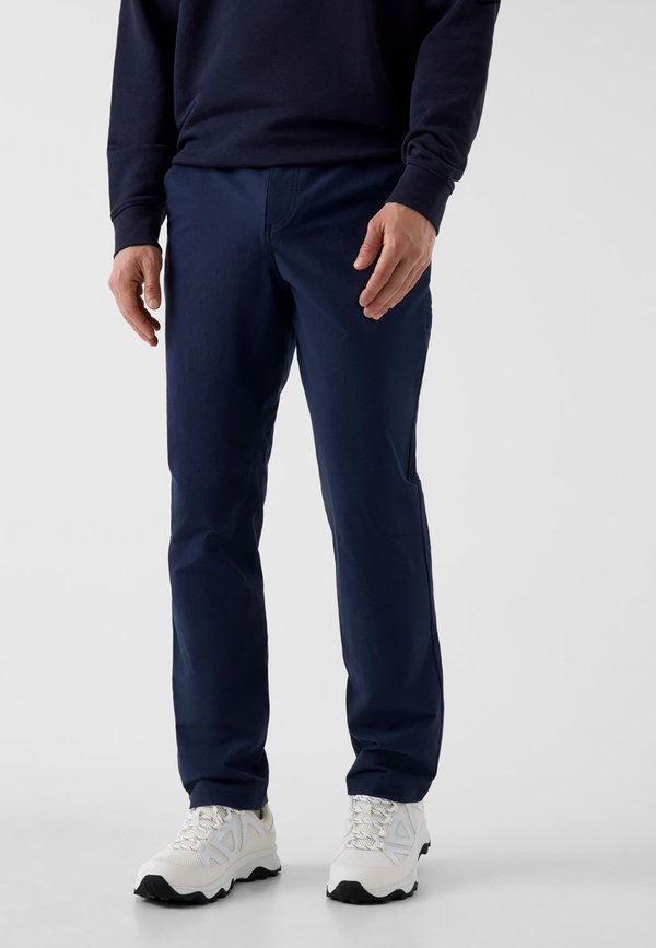 Guess CHINO-HOSE - Trousers - dunkelblau