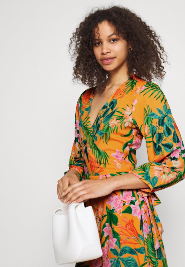 ONLY Tall ONLTROPICA WRAP MIDI DRESS