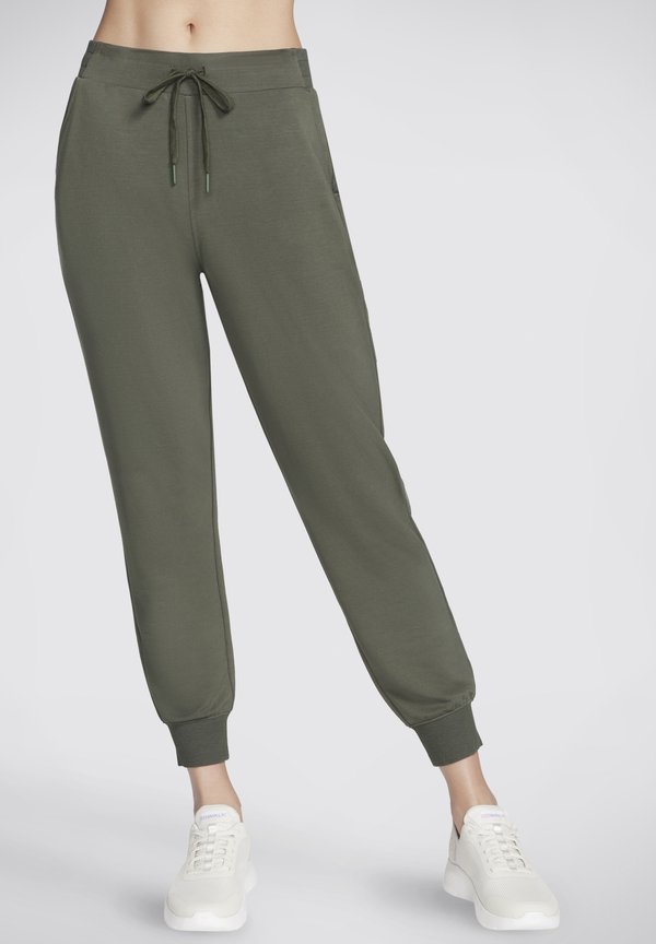 Skechers JOGGER - Tracksuit bottoms - dunkelgrün