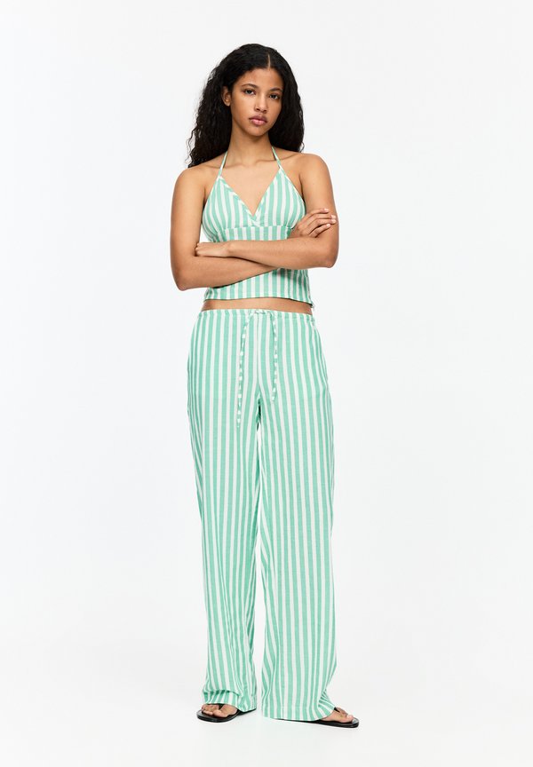 PULL&BEAR RUSTIC STRIPED - JOGGERS
