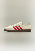 adidas Originals SAMBA OG UNISEX - Trainers - off white/better scarlet