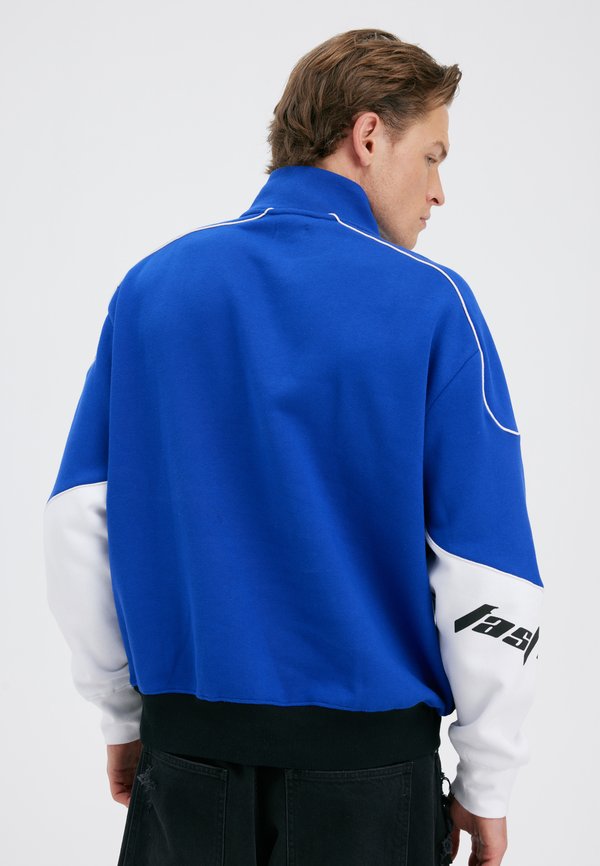 YOURTURN by Zalando UNISEX RELAXED FIT RACER QUARTER-ZIP SWEATSHIRT