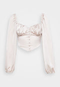 Gina Tricot GATHERED BUST BLOUSE