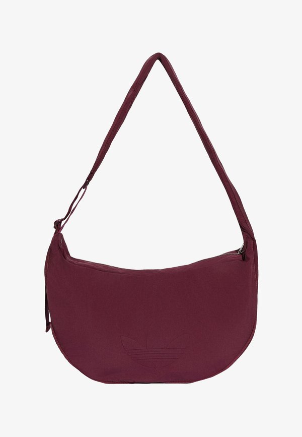 adidas Originals EVERYDAY ICONS CROSSBODY BAG HALF MOON - Handbag - maroon