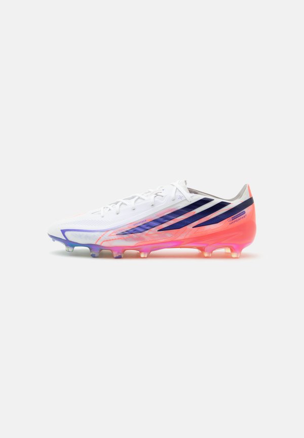 adidas Performance F50 HYPERFAST ELITE ARTIFICIAL GROUND UNISEX - Football boots artificial grass - footwear white/solar purple/solar turbo