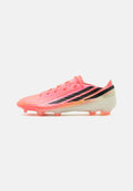 adidas Performance F50 HYPERFAST PRO FIRM GROUND UNISEX - Firm-ground football boots - solar turbo/core black/gold-coloured metallic
