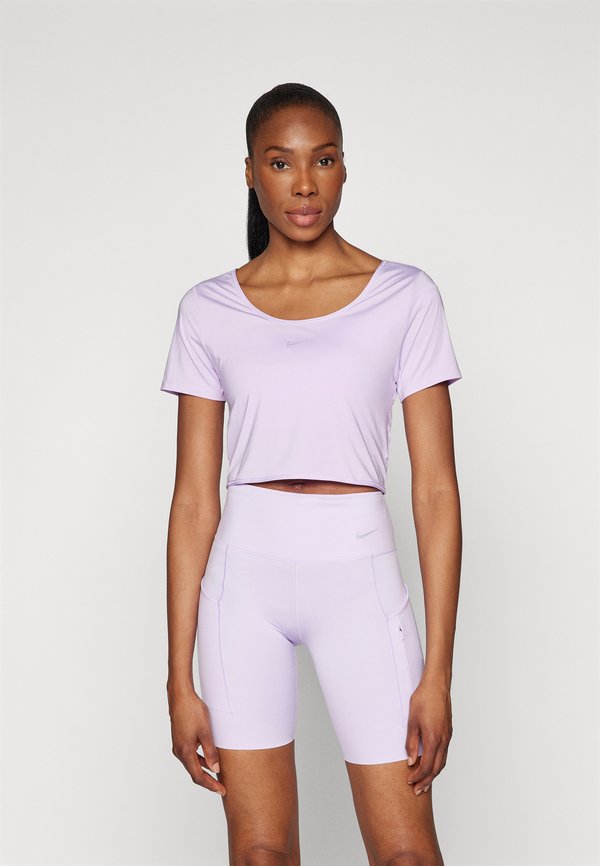 Nike Performance ONE CLASSIC - Sports T-shirt - lilac bloom/black