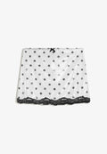 Bershka A-line skirt - white