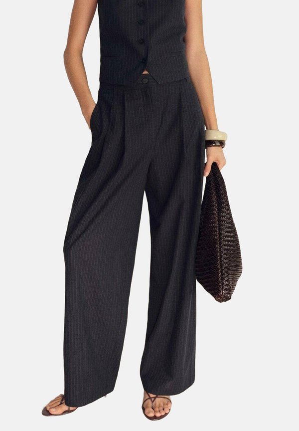 Mango BALI - Trousers - blue