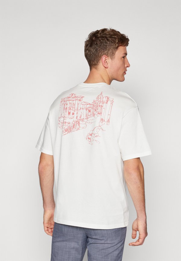 Selected SLHLOOSE PRINT O-NECK TEE