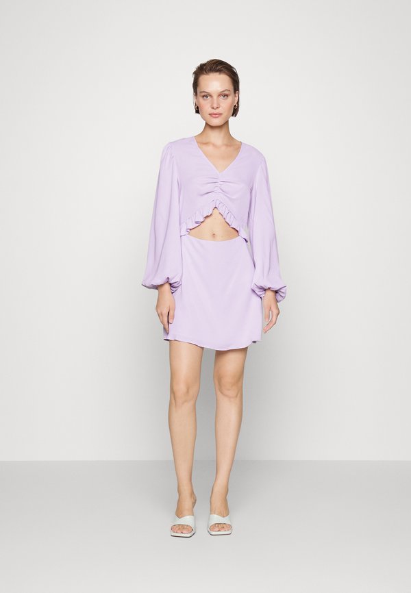 IN THE STYLE V NECK CUT OUT MINI WEDDING GUEST