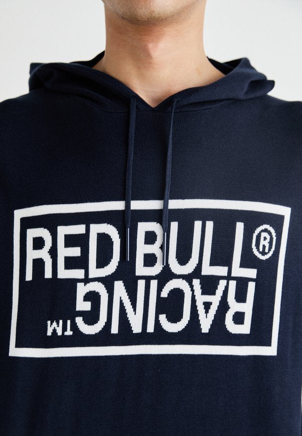 Red Bull Racing x Pepe Jeans RED BULL RACING INTARSIA LOGO KNIT HOODY