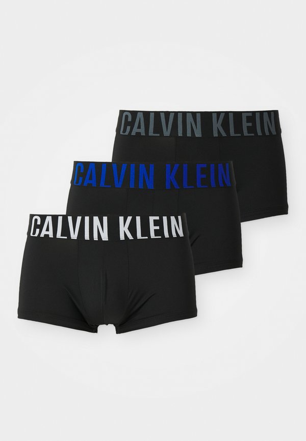 Calvin Klein Underwear LOW RISE INTENSE POWER 3 PACK - Trunks - black