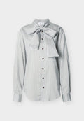 Sister Jane ARTHUR STRIPE BOW SHIRT UNISEX