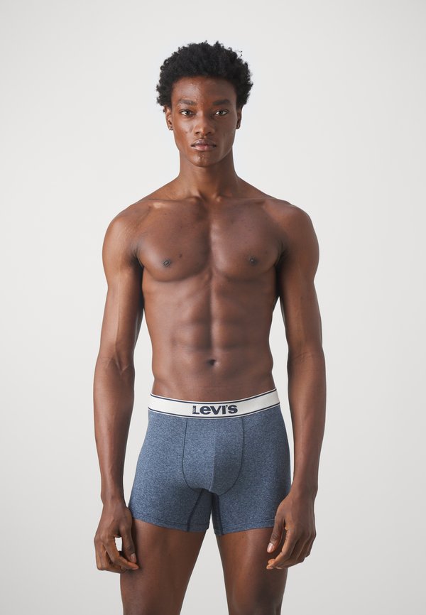 Levi's® MEN VINTAGE HEATHER BRIEF 2 PACK - Boxer briefs - navy