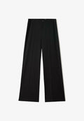 Bershka Trousers - black