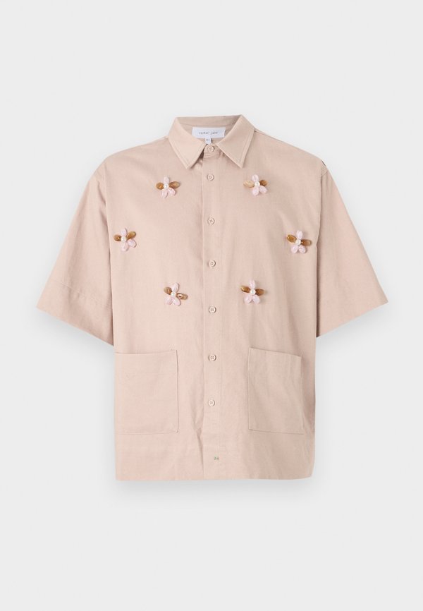 Sister Jane GLEN BEADED BOXY SHIRT UNISEX