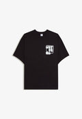 Bershka NATURAL FLOWERS PRINT - TSHIRT - Print T-shirt - black