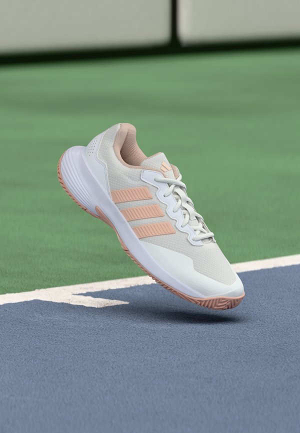 adidas Performance GAMECOURT 2 - Multicourt tennis shoes - footwear white/blush pink